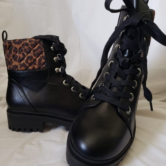 NEW!!! Nine West Wylie Women's Combat Boots -7M - Picture 6 of 14